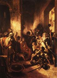 Alexandre Gabriel Decamps Christ at the Praetorium France oil painting art